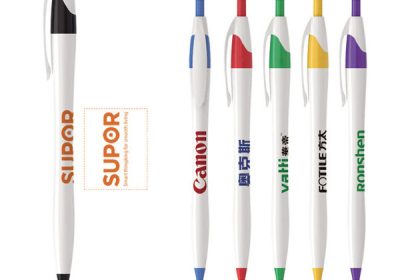 logo printing plastic pens
