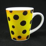 promotional ceramic white vista coffee mugs