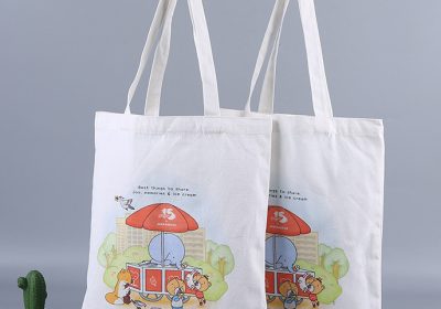 personalised printing cotton shopping bags