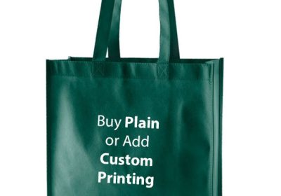 custom large size promotional shopping bags