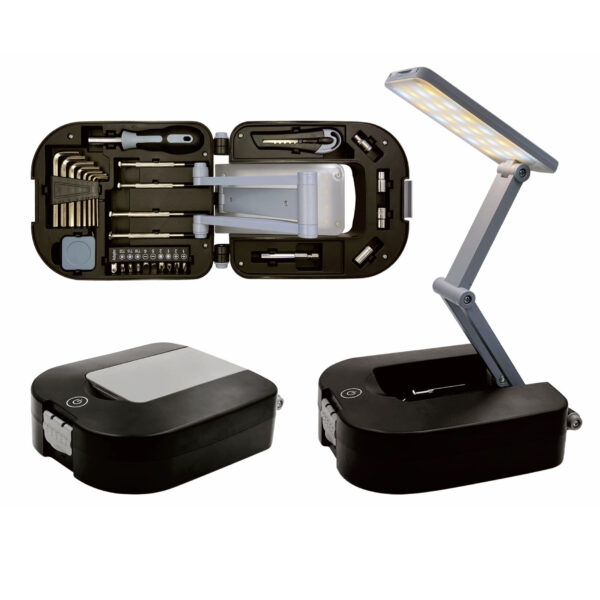 Logo Branded Table lamp tool box