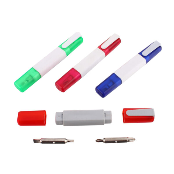 Logo Branded Pen-style double-ended screwdriver